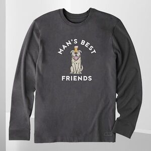 Life is good long sleeve tee